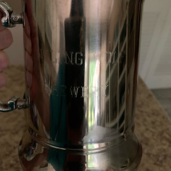 Set Of 2 Cuisinox Double Insulated Beer Mugs HOWLING WOLF BREWERY ROBERT LISA - Picture 7 of 9